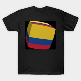 Colombian Flag cubed. T-Shirt